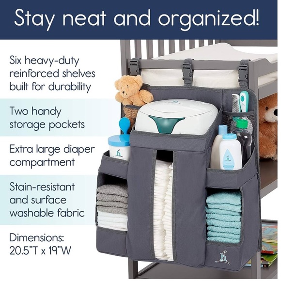 Hiccapop Hanging Diaper Organizer - Picture 4 of 7